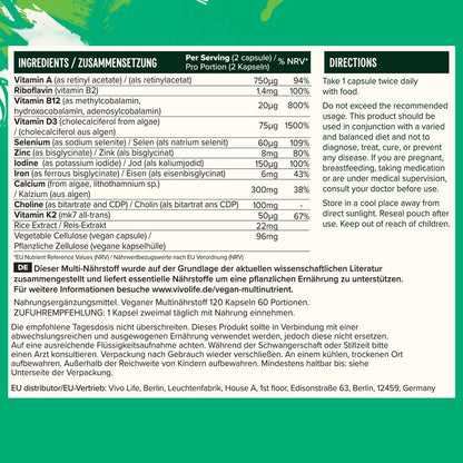 Veganer Multistoffkomplex