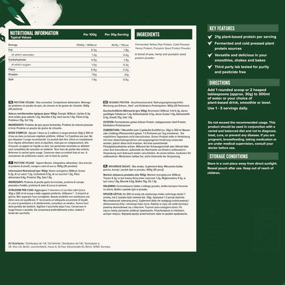 Veganes Protein Pulver