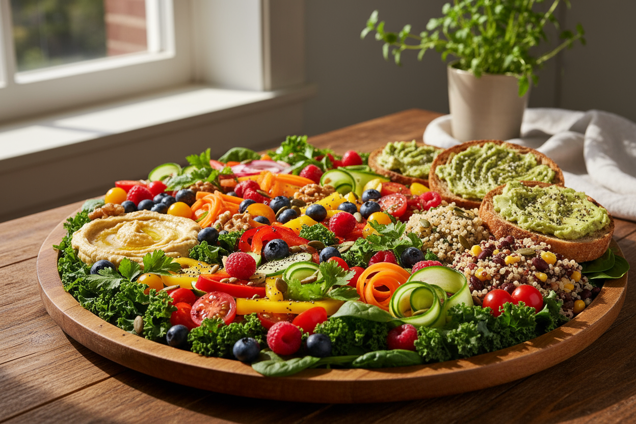 vegane gesündere Ernährung